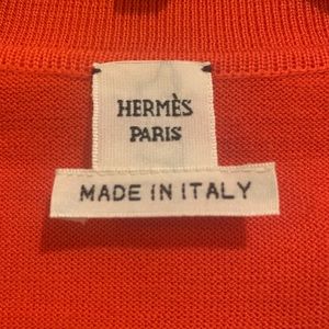 Hermes Cotton/Virgin Wool Long Vest/Dress